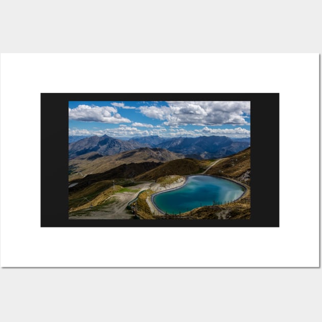 The Easy Way Down Coronet Peak Wall Art by krepsher